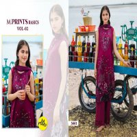 m prints basics vol 2 by shree fabs pure cotton print stylish suits