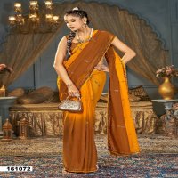 risha by vallabhi prints georgette different colour saree