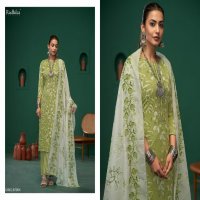 barfi vol 3 by azara radhika fashion cotton print embroidery work unstitch 3pcs dress