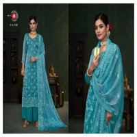 resa by triple aaa jarkan work berberry silk ladies suits collection