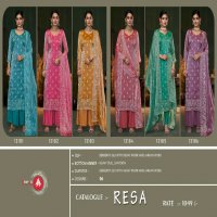 resa by triple aaa jarkan work berberry silk ladies suits collection