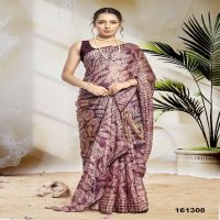 Vallabhi Shivanshi Wholesale Chiffon Fabrics Ethnic Sarees