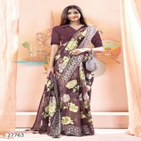 Vallabhi Inaaya Vol-6 wholesale Brasso Fabrics Indian Sarees