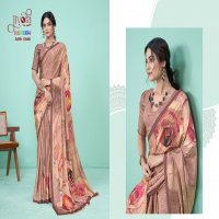 Jivora Rainbow Wholesale Soft Crape With Modern Digital Prints Sarees