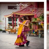 Rajpath Rangoli Art Wholesale Pure Banarasi Silk With Border Sarees