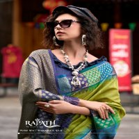 Rajpath Rangoli Art Wholesale Pure Banarasi Silk With Border Sarees