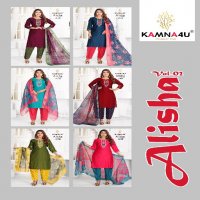 Kamna4u Alisha Vol-2 Wholesale Sleeve Work Readymade Suits