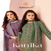 kanika vol 2 by suryajyoti daman embroidery modal print suits online