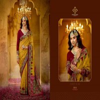 shubh shree heera mandi tussar silk fancy saree online