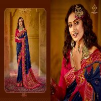 shubh shree heera mandi tussar silk fancy saree online