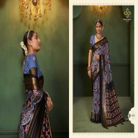 kasak patola by shubh shree tussar silk fancy saree