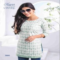 crystal vol 3 by mayur creation print readymade big size girls tops