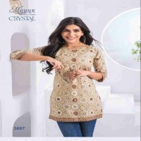 crystal vol 3 by mayur creation print readymade big size girls tops