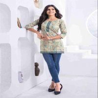 crystal vol 3 by mayur creation print readymade big size girls tops