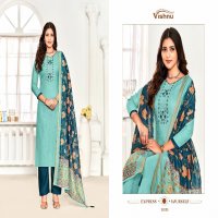 paarul by vishnu adorable linen fancy dress material exports