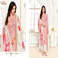 paarul by vishnu adorable linen fancy dress material exports