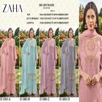 zaha aamira 1001 beautiful look readymade cotton modern pakistani 3pcs dress