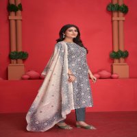 hazoori by seamore mirror work print art silk fullstitch suits