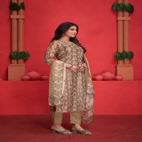 hazoori by seamore mirror work print art silk fullstitch suits