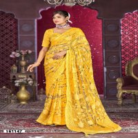 Vallabhi Inaaya Vol-8 wholesale Brasso Fabrics Indian Sarees