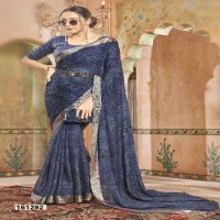 Vallabhi Jiya Vol-3 Wholesale Moss Georgette Ethnic Indian Sarees