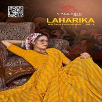 VALLABHI PRINTS BY LAHARIKA VOL 4 SUPERT HIT DESIGN GEORGETTE SAREE WITH BLOUSE