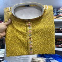 Outluk Vol-131 Wholesale Jacquard Kurta With Pajama Mens Wear