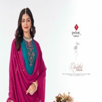 Tanishk Royal Silk Vol-16 Wholesale Pure French Jacquard Silk With Work Dress Material