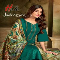 Hala Jashn E Ishq Vol-1 Wholesale Heavy Embroidery Work Dress Material