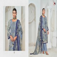 Deepsy Gulnoor Wholesale Pure Cotton With Self Embroidery Dress Material