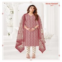 Shree Ganesh Samaiyra Vol-14 Wholesale Pant Chudidar Special Cotton Dress Material