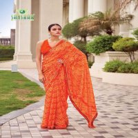 sanskar tex prints leela vol 2 bember georgette colour print saree