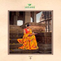 sahelee se baaten by sanskar tex colourful weightless saree online