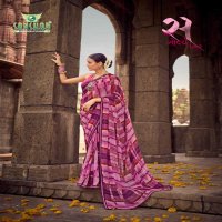sahelee se baaten by sanskar tex colourful weightless saree online