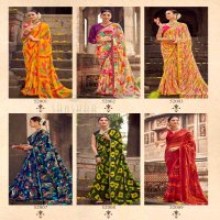 sahelee se baaten by sanskar tex colourful weightless saree online