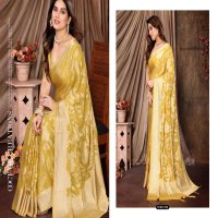 siara by shubh shree creation brasso unique colours saree with blouse