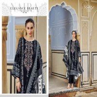 belliza designer naira black and white 3rd edition cotton pakistani suits