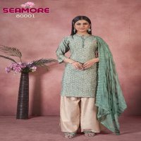 Seamore Vantara Vol-1 Wholesale Women Kurti With Pant And Dupatta