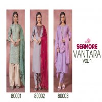 Seamore Vantara Vol-1 Wholesale Women Kurti With Pant And Dupatta