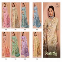 Kashvi Pratistha Vol-15 Wholesale Brasso Fabrics Indian Sarees