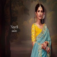 naveli by kimora unique work heavy designer saree collection