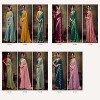 naveli by kimora unique work heavy designer saree collection