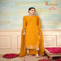 varsha by jaimala alok hit design jacquard modern pakistani dress material