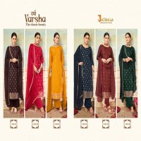 varsha by jaimala alok hit design jacquard modern pakistani dress material