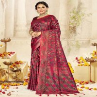 bunawat sulekha satan silk fabric festival wear wholesale sarees