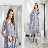 shamma by Glossy Simar beautiful viscose muslin salwar kameez material