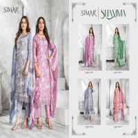 shamma by Glossy Simar beautiful viscose muslin salwar kameez material
