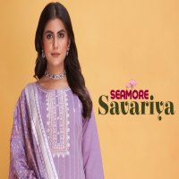 Seamore Savariya Wholesale New Look Premium Kurta Pant And Dupatta