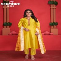 Seamore Savariya Wholesale New Look Premium Kurta Pant And Dupatta