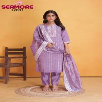 Seamore Savariya Wholesale New Look Premium Kurta Pant And Dupatta